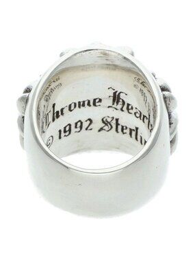 Chrome Hearts Keeper Silver Ring